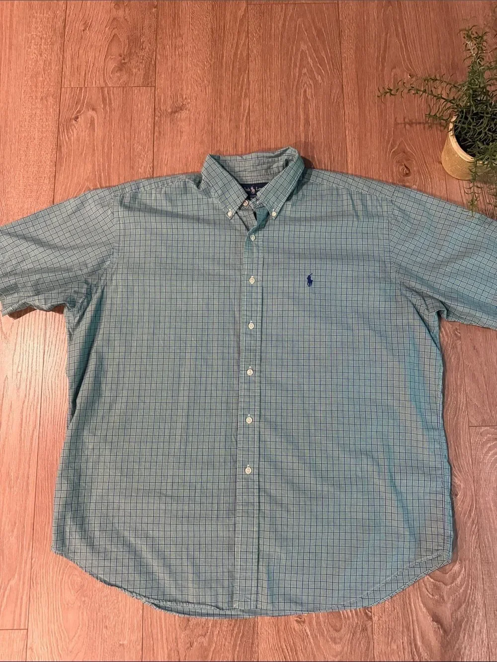 ((3 PIECE)) RALPH LAUREN SHORT SLEEVE SHIRT BUNDLE SIZE XL ALL EEEUC